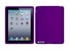 Silicone Case for  iPad II / new iPad/ iPad 4 Purple